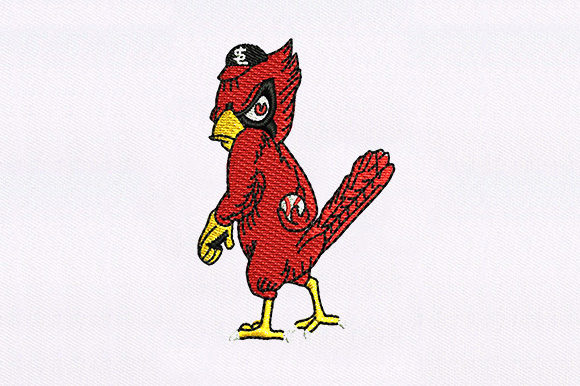 Annoyed Red Bird