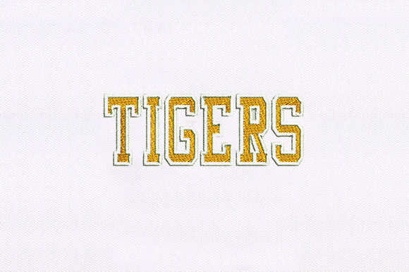 Tigers: A Versatile Embroidery Design